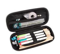 Genérico Girls Pencil Case-3D Astronaut Cat Large Capacity 3-Layer Pen Pouch, Cute Animal Hard Shell Stationery Organizer For Kids & Students, Impact-Resistant Marker & Ruler Bag For School