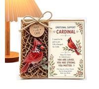 Genérico Glass Animals Cute Glass Figurine with Encouragement Card