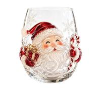 Genérico Glass Christmas Coffee Mug Non-Slip Grip Holiday - Beverage Cup