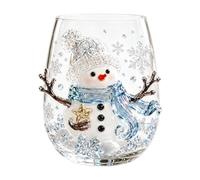Genérico Glass Christmas Coffee Mugs | Non-Slip Grip Beverage Drinks Mug