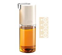 Genérico Glass Olive Oil Dispenser - 500ml Bottle with Automatic Lid | Thickened Silicone Seal and Reflux System, Prevents Drips, Ideal for Kitchen, Cooking, Salad Dressing, and Oil Storage