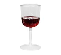 Genérico Glass - Single Wine Glasses | Portable Drink Bottle| Compact Wine Cup with Stem | Lightweight, Unbreakable Travel Tumbler | Backpacking, Patio Parties, BBQ and Vacations