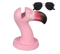 Generico Glasses Holder, Cute Flamingo Glasses Holder, Wooden Creative Handmade Display Stand, Fashionable Organizer for Home, Workplace, Dresser, Bathroom, Bedroom