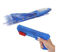 Genérico Glider Plane Toy, Fun Flying Catapult, Light Airplane with Easy Use, Outdoor Play Accessory with Strong Function, Handy Aid for Birthday Boys Girls Kids Camping Garden Park