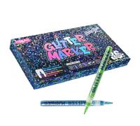 Genérico Glitter Markers - Quick-Drying Painting Pens, DIY Painting Markers | For Kids Teens Adults Students Artists Teachers Home Office School Scrapbooking Greeting Cards Journaling