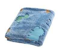 Genérico Glow in Dark Blanket, Flannel Cute Dinosaur Soft Blankets for Kids Double-Sided Design, All Seasons Couch Throw Blanket Bed, Sofa, 39.4x59 Inches