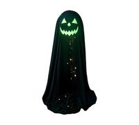 Genérico Glow In The Dark Black Ghost Garden Decoration Standing Ghost Yard Prop Porch Halloween Ģhost Statue Outdoor Lawn Ornament