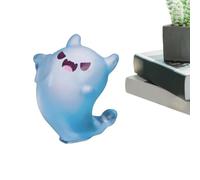 Genérico Glow In The Dark Ghost Halloween - Cute Luminous Statue with Box