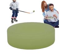 Genérico Glow-in-The-Dark Hockey Puck - PVC 9x9x3cm Practice Ice Ball | Street Hockey Balls with Durable, Smooth, Indoor Outdoor Training | Roller Hòcey, Kids, Adults