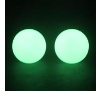 Genérico Glow In The Dark Ice Hockey Puck - PVC 8x8x5cm | 2Pcs Light Up Sports Puck Balls | Glowing Hockey Training and Party Supplies For Practice Game Play