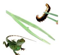Genérico Glow Reptile Feeding Tweezers - 30cm Anti-Slip Ergonomic Long Tongs, Durable Feeder Tool | for Snake Tortoise Spider Frog Lizard Pet Care Handling Safe