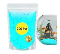 Genérico Glow Rocks Garden Stones - 200PCS Colorful Luminouss Resin Pebbles, Waterproof Decorative Glow In Dark Gravel for Aquarium Pathway Patio Lawn Courtyard | Night Landscaping Decor