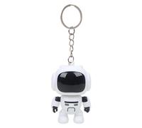 Genérico Glowing Eyes Keychain - Movable Joint Keyring | 4x3x6.3cm Size With Light-Up Eyes Feature, ABS Material With Flexible Movement, Car Wallet Schoolbag Handbag Clip, Travel Home Accessory