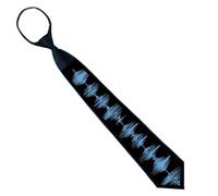 Genérico Glowing Necktie - LED Voice Controlled Light Up Christmas Tie