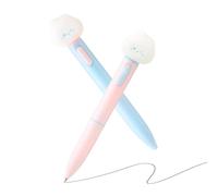 Genérico Glowing Pens - 2 Pack Light Pen, Star/Moon Design, 0.5mm Ballpoint