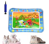 Genérico Glowpad for Cats, Ocean Breeze Splashland for Cats, Pet Water Bed for Dogs, Cooling Mat for Dogs, Thickened Leakproof Anti-Scratch, for Indoor & Outdoor Summer Fun (A)