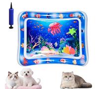 Genérico Glowpad for Cats, Ocean Breeze Splashland for Cats, Pet Water Bed for Dogs, Cooling Mat for Dogs, Thickened Leakproof Anti-Scratch, for Indoor & Outdoor Summer Fun (C)