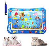 Genérico Glowpad for Cats, Ocean Breeze Splashland for Cats, Pet Water Bed for Dogs, Cooling Mat for Dogs, Thickened Leakproof Anti-Scratch, for Indoor & Outdoor Summer Fun (K)