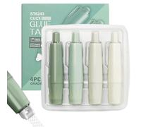 Generico Glue Tape Roller,4 Pieces Scrapbooking Supplies - Adhesive Roller For Scrapbooking | For DIY Craft Paper Photo Journaling Arts Projects11.5cm/4.53inch