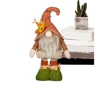 Generico Gnome Con Patas Telescópicas - Pull -out Piernas Primaveriles, Decoración De Gnomos De Otoño | Figuras De Acción de Gracias, Happy Autumn Gnom Decoration, Festive Season Decoration Garden