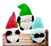 Genérico GNOME Figurines, 3D Printing Gnomes Decorations for Home, Cute Dwarf Resin Statues for Christmas, Halloween, Dorm Room, Desktop, Bookshelf, Offices Desk, Bedroom, Holiday Seasonal Display