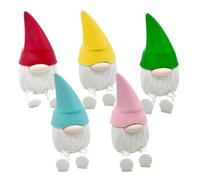 Genérico GNOME Figurines | 3D Printing Gnomes Decorations For Home | Cute Dwarf Toys For Christmas Dorm Halloween Desktop Bookshelf