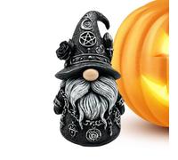 Genérico GNOME Figurines Aid, Mysterious Gothic Resin Desktop Decoration Gear, Figurine Device with Sturdy Build, Premium Quality Witchy Accessory, Reliable Living Room Bedroom Office Desk Bookshelf