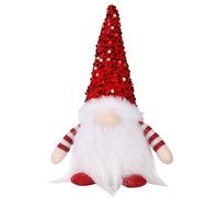 Generico Gnomos De Navidad - Figura De Peluche De 12 Pulgadas Con Lentejuelas, Hecho A Mano De Navidad, Muñeca De Multicolor, Para Vacaciones De Acción de Gracias, Invierno, Hogar, Lavo
