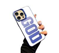 Genérico God Has a Plan for You Inspirational Phone Case for iPhone 17 Pro MAX, Shockproof Soft Silicone Cover, Durable Slim Fit Anti-Scratch Design (17 Pro MAX,Blue)