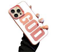 Genérico God Has a Plan for You Inspirational Phone Case for iPhone, Christian Faith Pattern Design, Scratch-Resistant Anti-Slip Shockproof Protective Cover (Pink,for iPhone 17 Pro)