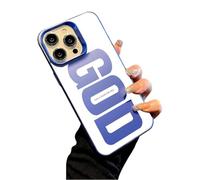 Genérico God Has a Plan for You Inspirational Phone Case for iPhone, Christian Faith Pattern Design, Scratch-Resistant Anti-Slip Shockproof Protective Cover (Blue,for iPhone 14 Pro MAX)