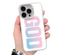 Genérico God Has a Plan for You Inspirational Phone Case for iPhone, Christian Faith Pattern Design, Scratch-Resistant Anti-Slip Shockproof Protective Cover (Colorful-A,for iPhone 17)