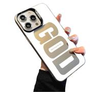 Genérico God Has a Plan for You Inspirational Phone Case for iPhone, Christian Faith Pattern Design, Scratch-Resistant Anti-Slip Shockproof Protective Cover (Gray,for iPhone 12)
