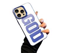 Genérico God Has A Plan for You Phone Case For iPhone 17 Pro MAX Case, 16/15/14 Series, Soft Slim Shockproof Cover, A Unique Religious Gift (Blue,For iPhone15Plus)