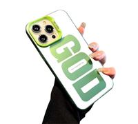 Genérico God Has A Plan for You Phone Case For iPhone 17 Pro MAX Case, 16/15/14 Series, Soft Slim Shockproof Cover, A Unique Religious Gift (Green,For iPhone14Pro)