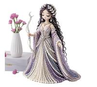 Genérico Goddess Beading Kit,Spiritual Decor DIY Craft,Bookshelf Display | Goddess Beading Kit,Handmade Figurine,Complete Materials,Screen-Free Craft,Home Decor,Gift,Craft Session