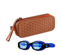 Generico GOGGLES CASE CASO - TASSO DE SILICONA Funda para gafas de baño