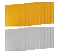 Generico Gold Aluminum Foil - Aluminum 15x15cm 20pcs 0.07mm | Heavy Duty Embossed Crafting Foil Sheets, Double Sided Metalworking Sheets | Flexible Art Tool for Painting Engraving Mounting Home Decor