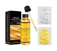 Genérico Gold Craft Paint - 50ml, Water-, Fast Drying, For Wood, Meta