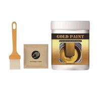Generico Gold Paint | 300g Water-based Markers,Water-based Gold Metal Paint,for Door Effect, Enhancing Doors, Openings And Ironwork By Dew Furniture Hardware Craft Wall Jewelry Wood Fabric