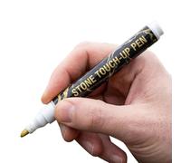 Genérico Gold Tombstone Marker Pen For Faded Inscription Repair - Waterproof & Quick-Drying Oil-Based Paint Pen | Permanent Gold Stone Repair Marker For Granite