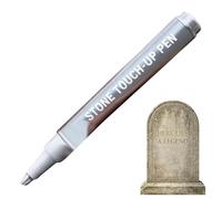 Genérico Gold Tombstone Marker Pen For Faded Inscription Repair - Waterproof & Quick-Drying Oil-Based Paint Pen | Permanent Gold Stone Repair Marker For Granite