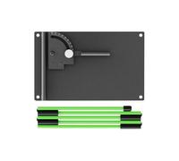 Genérico Golf Alignment Sticks, Adjustable Foldable & Stable Professional Swing Training Aid Long Tail Precision Practice Tool, Portable Golf Positioning Rod Set for Beginners Amateurs Enthusiasts