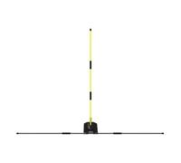 Genérico Golf Alignment Sticks | Adjustable Swing Rod Trainer | Detachable Golf Practice Stick | collapsiblé Portable Training Equipment For Indoor Chipping Hitting Backyard Home Aiming Putting