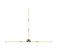 Genérico Golf Alignment Sticks, Adjustable Swing Rod Trainer, Sturdy Golf Practice Sticks Swing, Chipping and Hitting Accuracy, Portable Training Aids for Golfers, for Indoor Backyard Home Practice