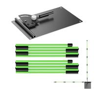 Genérico Golf Alignment Sticks Holder,Adjustable Foldable Corrector Equipment | Golf Swing Training Aid | For Adults Professionals Enthusiasts Beginners Amateurs Families