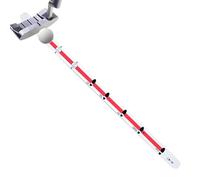 Genérico Golf Alignment Sticks - Portable Aluminum Alloy Golf Putting Aid - Golfs Alignment Aid | Training Ruler For Indoor Outdoor Golfs | Putting Stroke Improvement Tool For Skill Development