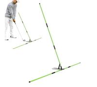 Genérico Golf Ausrichtungsstäbe Halter, Tragbares Multifunktions-Golfschwung Trainingshilfe, Sportzubehör Für, Freunde, Zuhause, Fortgeschrittene Und Anfänger
