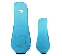 Genérico Golf Bag Rain Cover Waterproof Foldable Hood Heavy Duty Protector Lightweight Portable Accessories Weather Resistant Built in Storage Travel Outdoor Play Durable Zipper Design Golfers Clubs