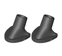 Genérico Golf Bag Stand Replacement Feet - Support Base for Stability | Traction Grip with On Mounting & Reinforced Rubberized Pads for Sports, Outdoor Links, Turf and Practice Mats